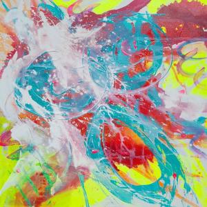 12-ECSTASY-Mischtechnik-auf-Leinwand-100-x-100-cm