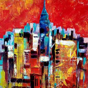 EVERYBODYs DARLING - Acryl auf Leinwand 100 x 80 cm (40 x 32 in)