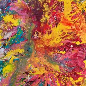 DIE LEBENSFREUDE #2 Acryl auf Leinwand 140 x 80 cm